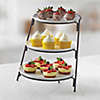 B. Smith 3-Tier Server w/ Graduated Size Plates