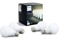 Philips Hue White A19 LED Smart Bulbs 4-Pack