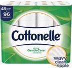 Cottonelle Ultra GentleCare Toilet Paper 48-Double Rolls
