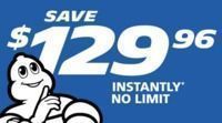 Costco - $70 Off 4 Michelin Tires + $0.01 Installation per Tire