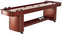 Barrington 9 Ft. Wood Shuffleboard Table w/ Wine Rack
