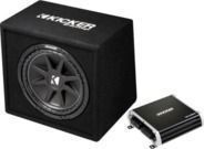 Kicker DXA250.1 250W Amplifier with Comp 12 Subwoofer