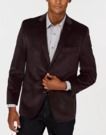 Michael Kors Men's Classic Fit Velvet Sport Coat