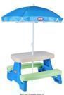 Little Tikes Easy Store Jr. Picnic Table w/ Umbrella