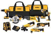 DEWALT 20V MAX Lithium Ion 9-Tool Combo Kit