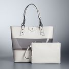 Simply Vera Vera Wang Catherine Panel Tote Bag