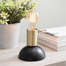 Modern Brass Edison Bulb Lamp