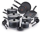 T-Fal Initiatives Nonstick 18-Pc. Cookware Set