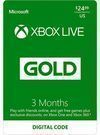 Xbox LIVE 3 Month Gold Membership US