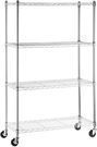 AmazonBasics 4-Shelf Steel Wire Shelving Unit