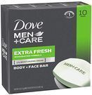 Dove Men+Care Body and Face 10-Bar Pack