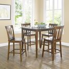 Mainstays 5-Pc. Mission Counter-Height Dining Set