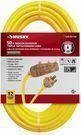 Husky 50 ft. 12/3 Lighted Triple Tap Extension Cord