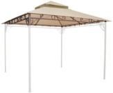 10.6' x 10.6' 2-Tier Corner Pocket Waterproof Gazebo