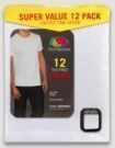 Fruit of the Loom Men's Super Value Crew T-Shirt 6+6pk
