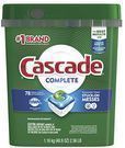 Cascade Complete ActionPacs Dishwasher Detergent 78-Ct.