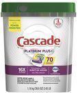 PRIME - Cascade Platinum Plus Dishwasher Detergent 70-Pack