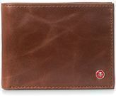 Alpine Swiss RFID Deluxe Wallet Genuine Leather Bifold
