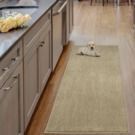 Luxury Collection Shag Solid Design Beige 2' x 5' Runner Rug