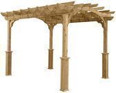 Suncast 10x12-Foot Wood Pergola