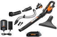 WORX WG545.1 20V Multi-Purpose Lithium Blower w/ Attachments