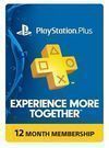 Sony PlayStation Plus 1-Yr. Subscription Card