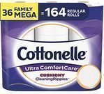 Cottonelle Ultra ComfortCare Toilet Paper 36-Mega Rolls