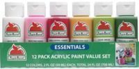 Apple Barrel Essentials 12 Color Paint Set