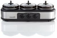 Crock-Pot Trio Cook and Serve Slow Cooker and Food Warmer