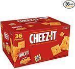 Cheez-It Baked Snack Cheese Crackers, Original 1.5 Oz - 36pk
