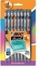 26pk #2 Mechanical Pencil Xtra Precision Black - BIC
