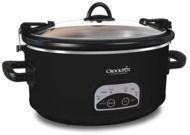 Crock-Pot 6qt Programmable Cook & Carry Slow Cooker Black