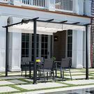 Hanover Reed 9.8' Pergola w/ Adjustable Canopy