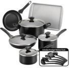 Farberware 15-pc. Nonstick Aluminum Cookware Set