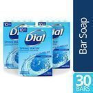Dial Antibacterial Bar Soap, Spring Water, 30 Count
