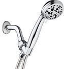 AquaDance Hi Pressure 6-Setting 3.5 Chrome Handheld Shower
