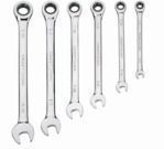 Craftsman 6 Piece Inch Ratcheting Combination Wrench Set