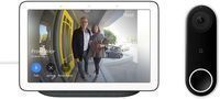 Google Nest Hello Doorbell with Nest Hub Charcoal