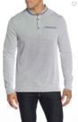 English Laundry Men's Long Sleeve Honeycomb Pique Polo Shirt