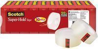 Scotch Brand Super-Hold Tape, Photo-Safe, 10 Rolls