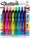 Sharpie Retractable Highlighters, Chisel Tip, Assorted 8ct
