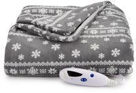 Biddeford Electric Heated Microplush Throw