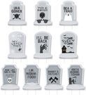 10-Piece Lawn Decorations - Funny Tombstones