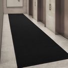 Ottomanson Solid Non-Slip Hallway Kitchen Runner Rug
