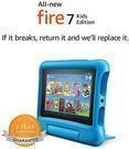 Fire 7 Kids Edition 7 Tablet, 16 GB, Blue Kid-Proof Case