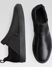 Supply Lab Lance Black Slip-On Sneakers