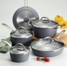 Gourmet 9-Pc. Induction Aluminum Cookware Set