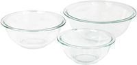 Pyrex Glass Mixing Bowl Set (3-Piece)