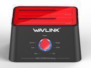 Wavlink USB 3.0 to SATA Dual Bay Hard Drive Docking Station